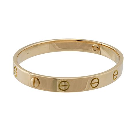 cartier love bracelet gold plated|cartier love bracelet gold 17cm.